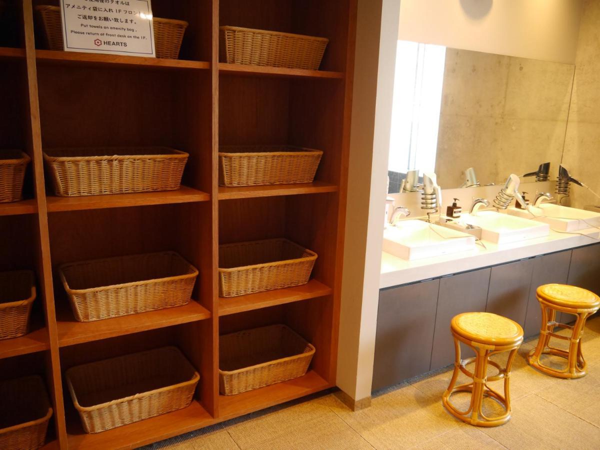 HEARTS Capsule Hotel&Spa HAKATA Fukuoka  Buitenkant foto