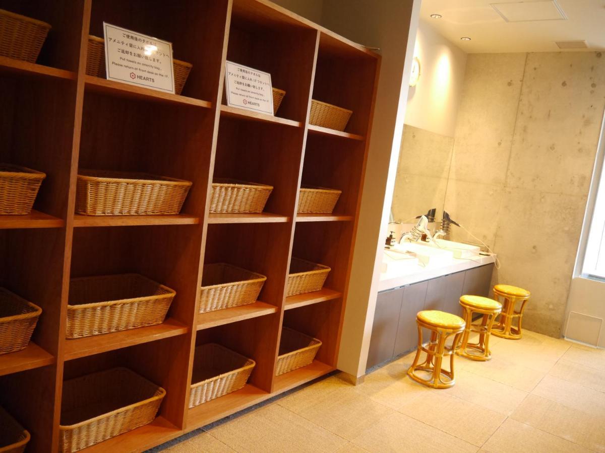 HEARTS Capsule Hotel&Spa HAKATA Fukuoka  Buitenkant foto
