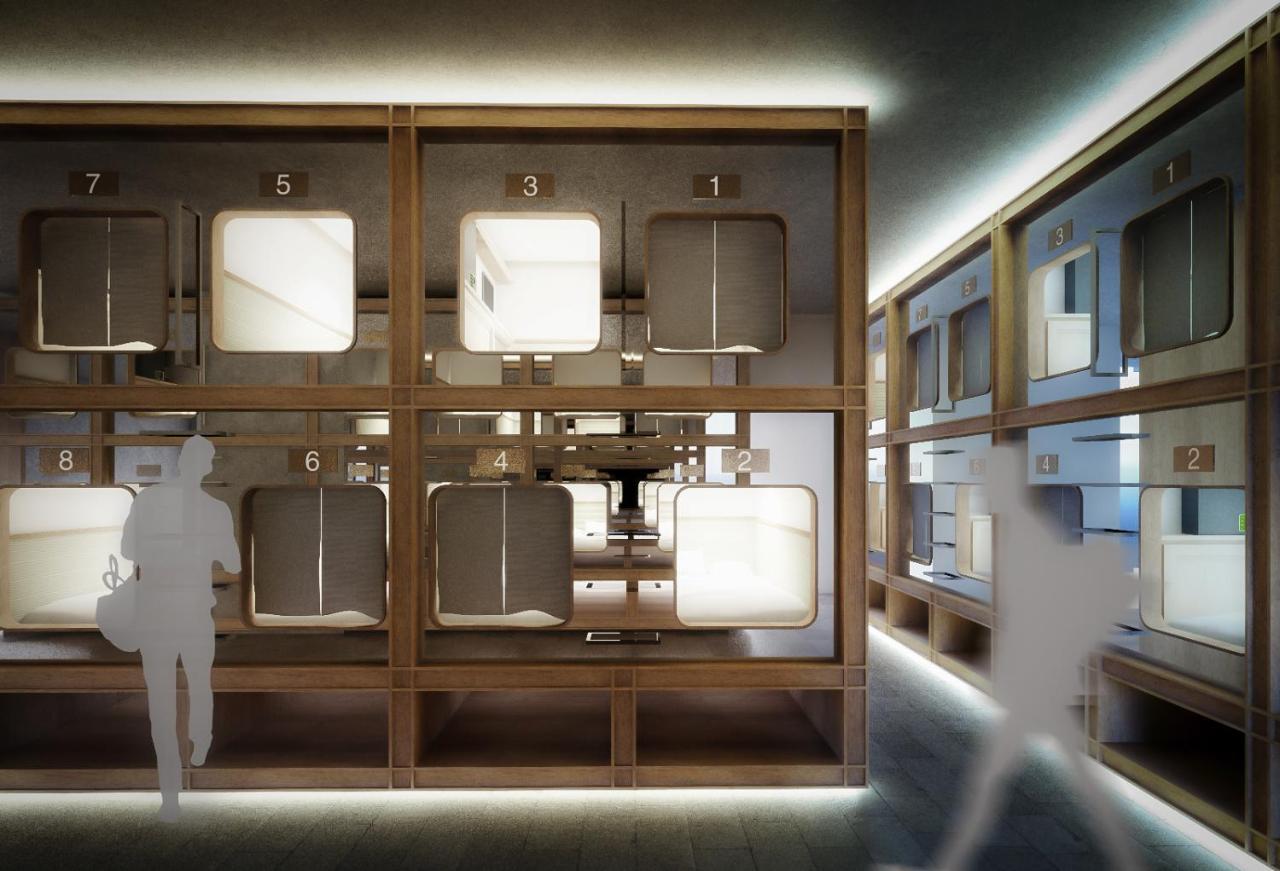 HEARTS Capsule Hotel&Spa HAKATA Fukuoka  Buitenkant foto